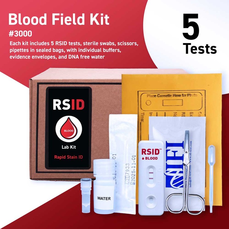 Positive Rsid For Blood RSID™ Blood Field Kits Pricing Page - Independent Forensics of IL