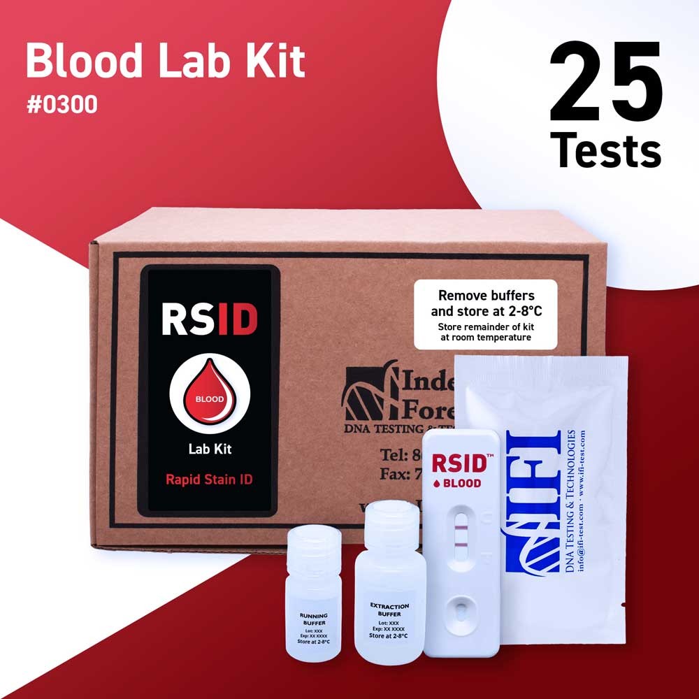 Blood dual buffer kit