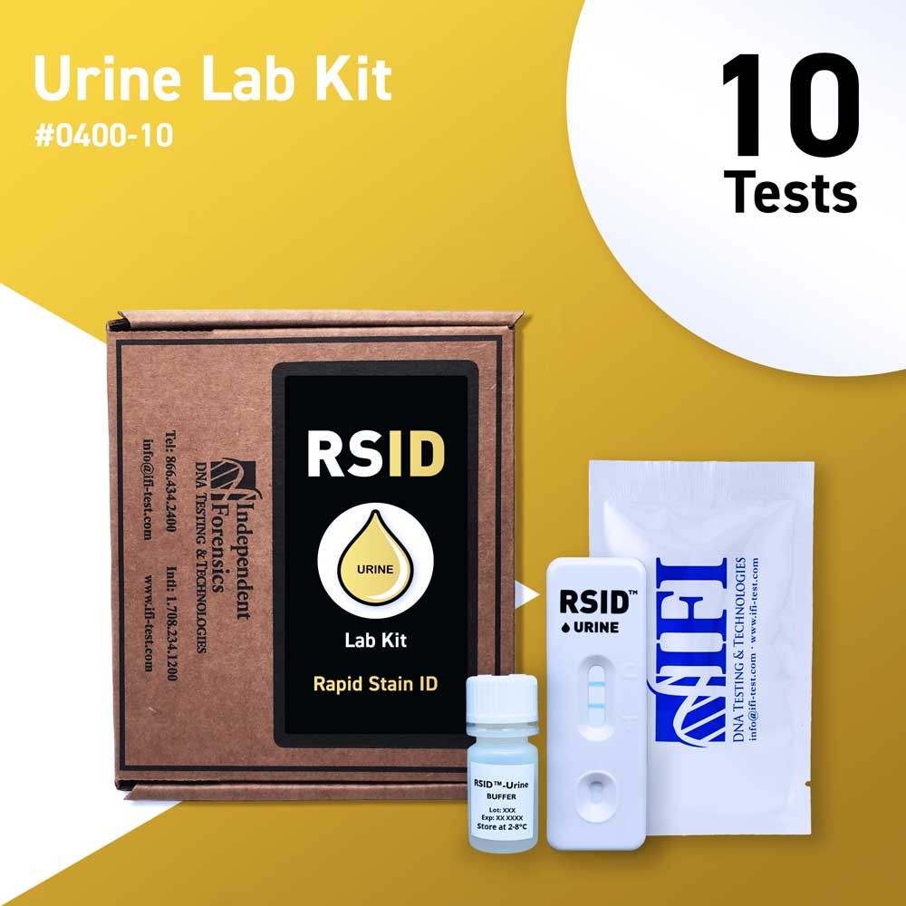 Picture of sku #0400-10 10 tests RSID Urine for lab